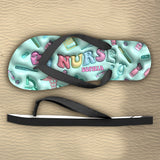 Nurse Life - Personalized Nurse Flip Flops