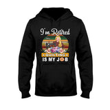 Quilting Is My Job - Personalized Quilting T-shirt And Hoodie
