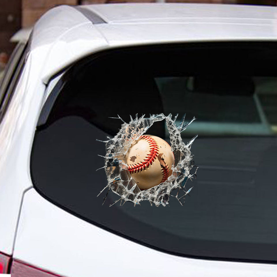 Love Baseball - Baseball Decal Full
