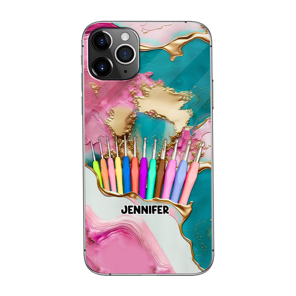 Love Crocheting - Personalized Crocheting Phone Case