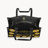 Grandma’s Garden - Gift for grandma, mom - Personalized Leather Handbag