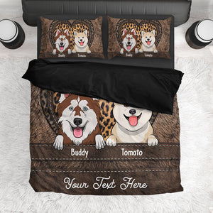 Dog Lovers - Personalized Dog Bedding Set