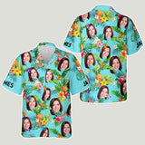 Tropical Flowers - Personalized Sea Lover Hawaiian Shirt