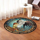 Just A Girl Who Loves Horses - Personalized Horse Round Rug