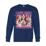 I Love Being Grandma/ Nana/ Mimi/ Gigi... - Personalized Grandma T-shirt And Hoodie