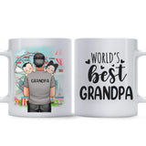 Best Dad Ever - Gift for dad, grandpa, uncle, husband - Personalized Mug