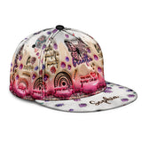 Positive Affirmations Butterfly - Personalized Butterfly Snapback