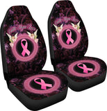 Faith Hope Love Angel Breast Cancer Awareness Seat Covers 0622