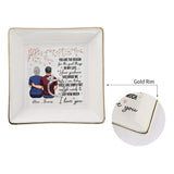 You Are The Reason - Gift for mom, grandma - Personalized Jewelry Dish
