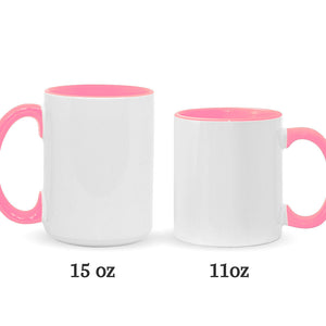 My Favorite Place Is Inside Your Hug Heart Candy - Personalized Couple Accent Mug