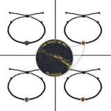 The Night We Met Custom Star Map - gift for boyfriend, husband, wife, girlfriend - Personalized Projection Bracelet