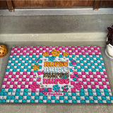 Nurse Life - Nurse gift for mom, her, wife, girlfriend, friend - Personalized Doormat