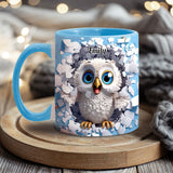 Love Owls - Personalized Owl Accent Mug
