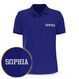 Custom Name - Personalized Aunt Embroidered Polo Shirt