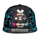 Offline Enjoy My Presence - Personalized Video Game Snapback