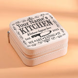 Whatever Happens Here We're Eating It - Personalized Cooking Jewelry Box