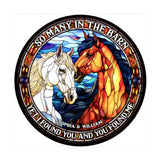 So Many In The Barn - Horse gift for husband, wife, boyfriend, girlfriend - Personalized Shaped Doormat