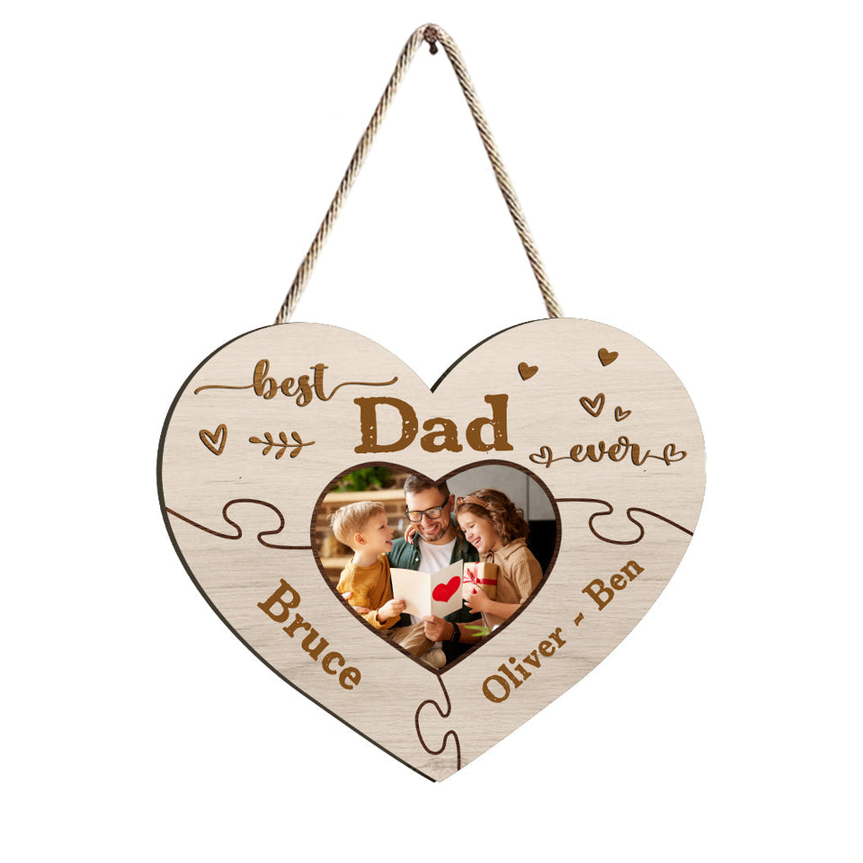 Best Nana Ever - Gift for grandma, grandpa, mom, dad, aunt, uncle, sister, brother - Personalized Wood Sign
