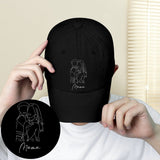 Custom Photo - Personalized Mother Embroidered Classic Cap