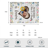 If We Had A Flower - Personalized Mother Blanket