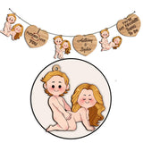 I Love You - Personalized Couple Garland