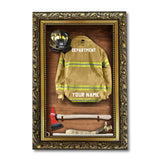 Firefighter Armor - Personalized Firefighter Canvas And Poster