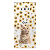 You Are My Sunshine - Personalized Dog Clear Phone Case