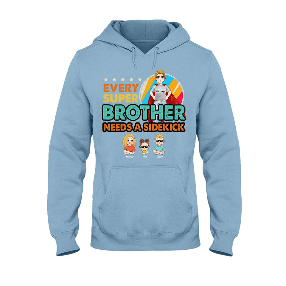Super Dad Super Hero - Gift for dad, grandpa, uncle, brother - Personalized T-shirt And Hoodie