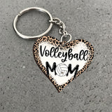 Volleyball Mom - Personalized Volleyball Keychain