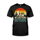 I Love Peeing Outside - Personalized Hiking T-shirt & Hoodie