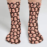 Customizable Printed Face - Personalized Step Mom Socks