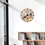 The Most Wonderful Time Of The Year - Personalized Cat Wall Clock