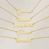 Auntie - Gift for Aunt - Personalized Name Necklace