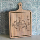 You & Me - Personalized Couple Cutting Board