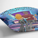 I Will Always Be Your Player Two - Personalized Video Game Throw Pillow