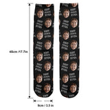 Custom Face - Personalized Step Mom Socks