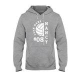 Love Volleyball - Personalized Volleyball T-shirt And Hoodie