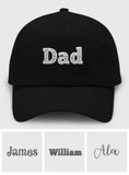 Custom Name - Personalized Step Dad Embroidered Classic Cap