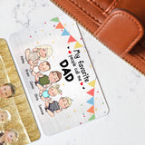 My Favorite People - Gift for grandpa, grandma, brother, sister, mom, dad, uncle, aunt - Personalized Wallet Insert Card