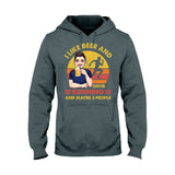 I Like Beer And Running - Personalized Running T-shirt and Hoodie