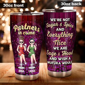 If We Get Caught - Personalized Bestie Tumbler