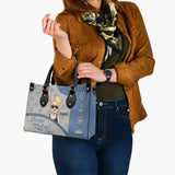 Cruise Hair Don't Care - Personalized Cruising Leather Handbag