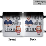Like Father Like Daughter Like Son - Gift for dad, mom, son, daughter - Personalized Mug