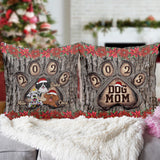 Dog Mom - Personalized Dog Throw Pillow