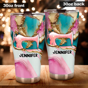 Love Sewing - Personalized Sewing Tumbler