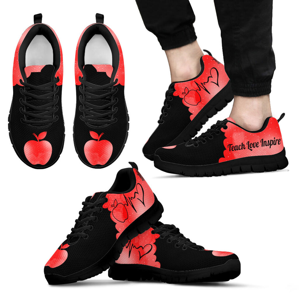 Teach Love Inspire Teacher Sneakers 0622