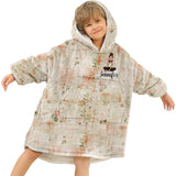 Just One More Chapter - Personalized Book Blanket Hoodie