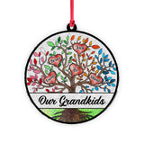 My Grandkids - Personalized Grandma Transparent Ornament
