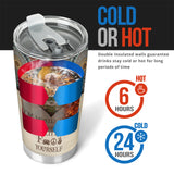 I'm Mostly Peace - Personalized Yoga Tumbler