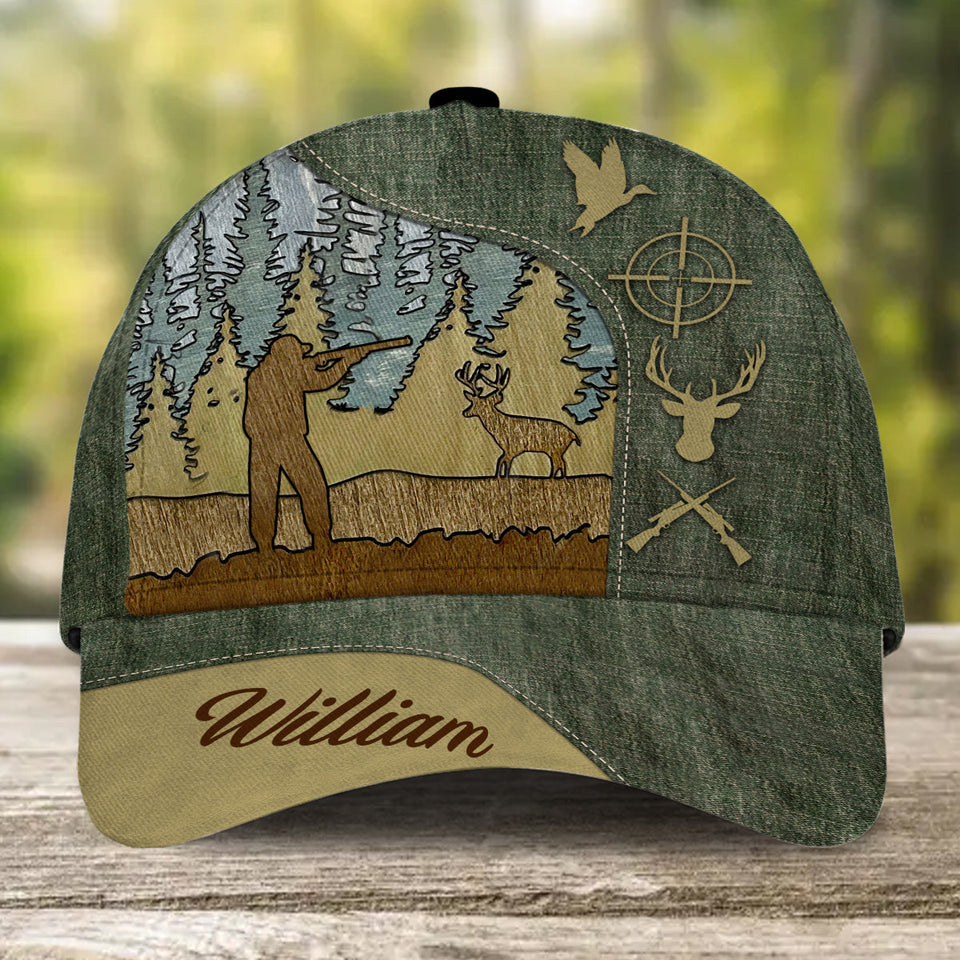 Forest Scenic - Personalized Hunting Classic Cap